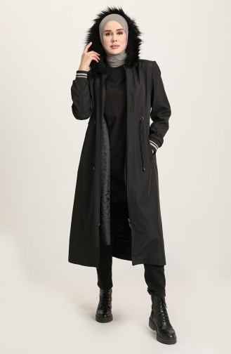 Manteau Noir 1003-01