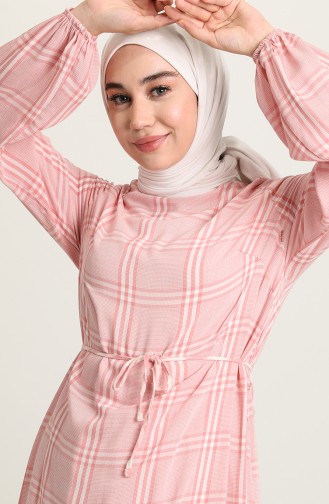 Robe Hijab Blanc 1058-05