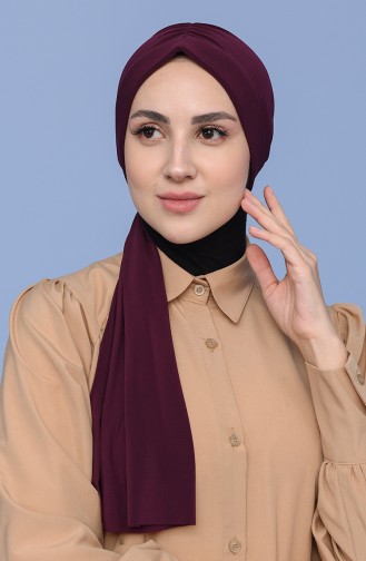 Plum Underscarf 1171-04