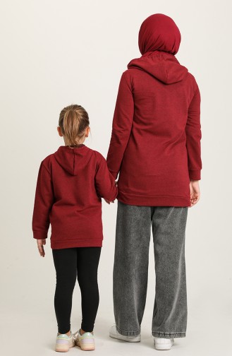 Claret Red Sweatshirt 50113-03