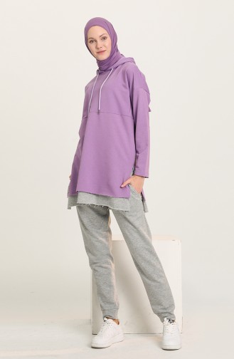 Survêtement Pantalon Tunique Coton 2030-09 Lilas 2030-09