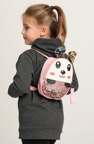 Çocuk Sırt Çanta BG140695-01 Pembe
