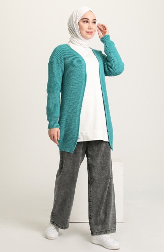 Turquoise Cardigans 055523-07