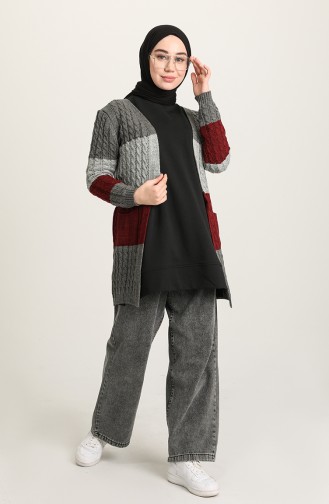 Claret Red Cardigans 055524A-03