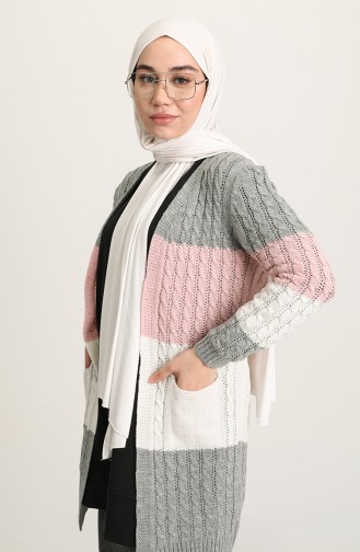 Gray Cardigans 055524A-07