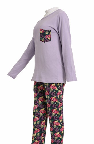 Lilac Pyjama 3422-01