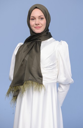 Khaki Shawl 10001-06