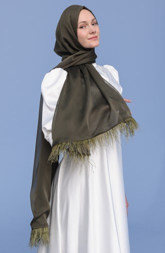 Khaki Shawl 10001-06