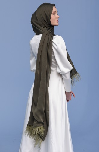 Khaki Shawl 10001-06