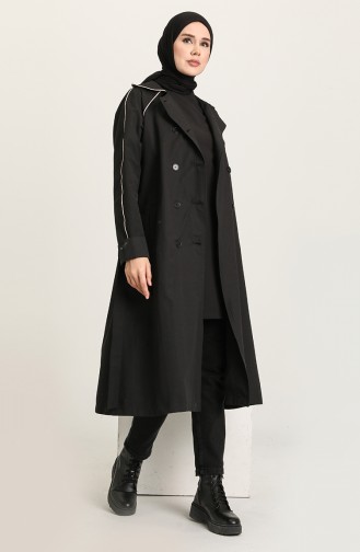 Black Trenchcoat 7418-01