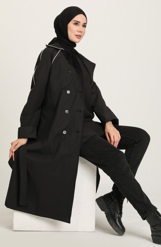 Black Trenchcoat 7418-01