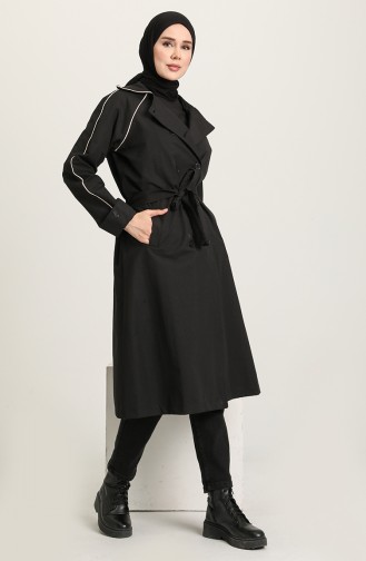 Black Trenchcoat 7418-01