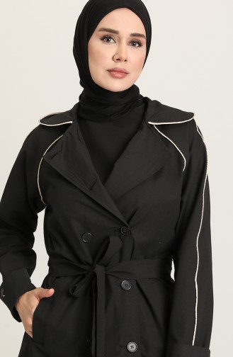 Black Trenchcoat 7418-01