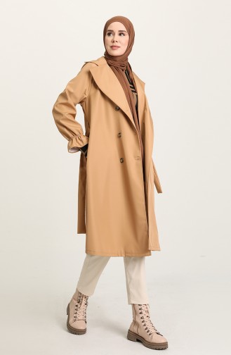 Camel Trench Coats Models 10067-04