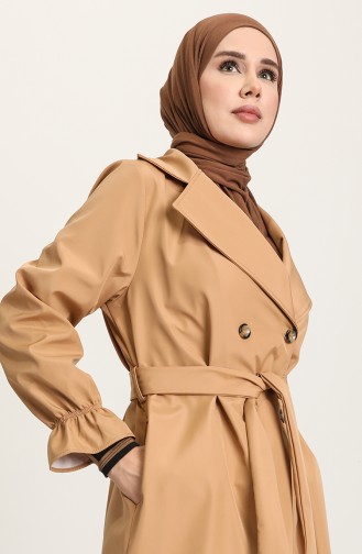 Camel Trench Coats Models 10067-04