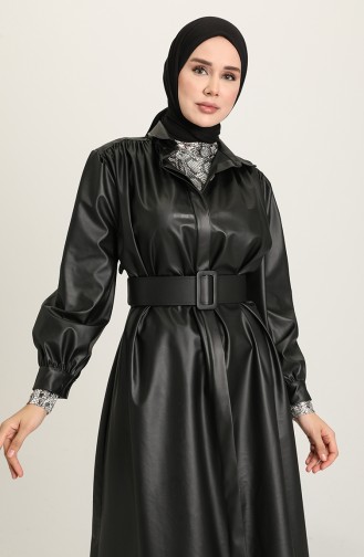 Black Trench Coats Models 10345-01