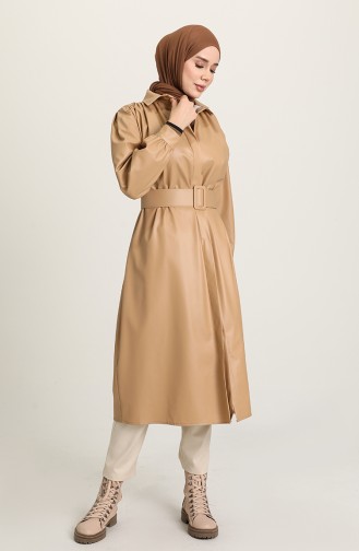 Camel Trench Coats Models 10345-04