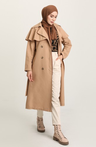 Kamel Trench Coats Models 10553-01