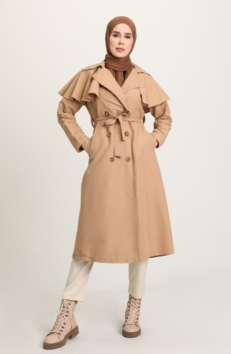 Kamel Trench Coats Models 10553-01