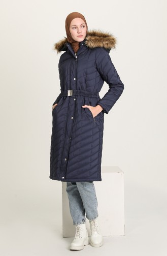 Manteau Bleu Marine 505721-01