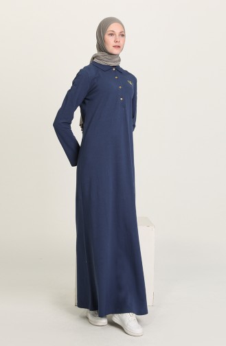 Indigo Hijab Kleider 3306-04