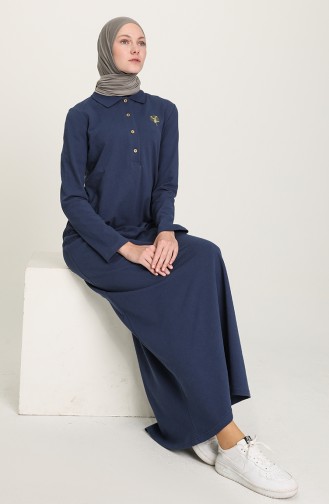 Indigo Hijab Kleider 3306-04