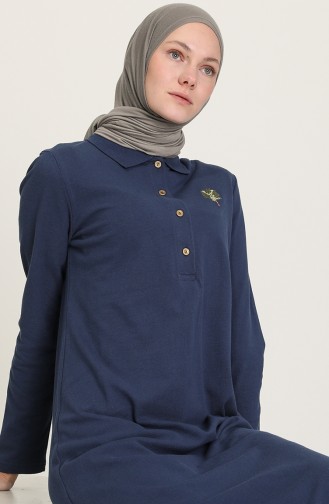 Robe Hijab Indigo 3306-04