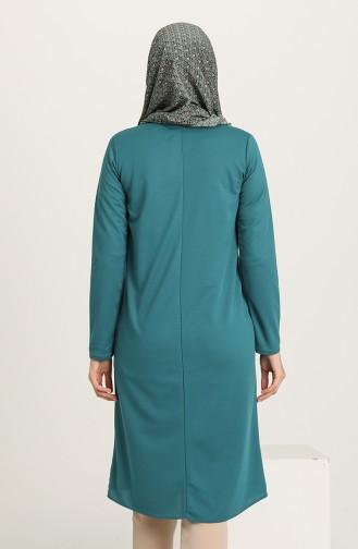 Smaragdgrün Tunikas 1200-06