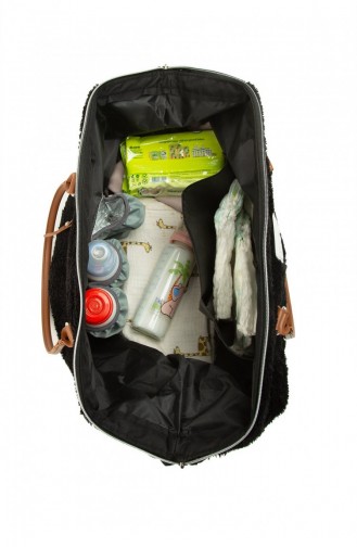 Schwarz Baby Pflegetasche 8682166073573