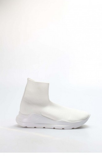 Bottes-Bottines Blanc 602SZATRIKO.Beyaz