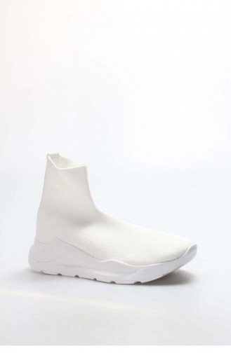 Bottes-Bottines Blanc 602SZATRIKO.Beyaz