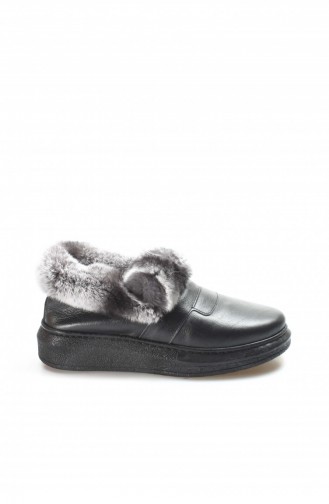 Bottes-Bottines Noir 733KZA0024.Siyah