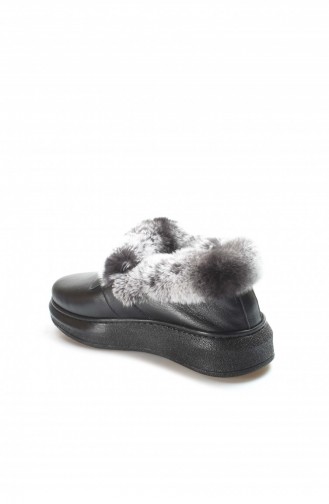 Bottes-Bottines Noir 733KZA0024.Siyah