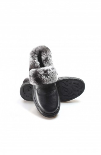Bottes-Bottines Noir 733KZA0024.Siyah