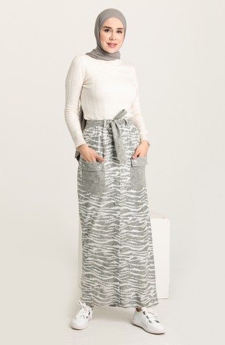 Gray Skirt 0115-01