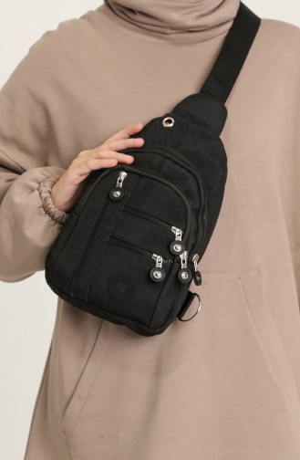 Black Shoulder Bag 3615-55