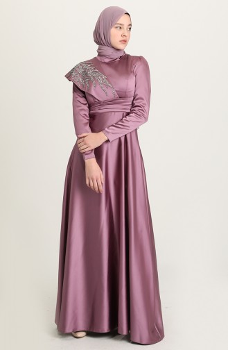 Habillé Hijab Lila 4910-07