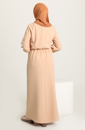 Robe Hijab Beige 3012-02