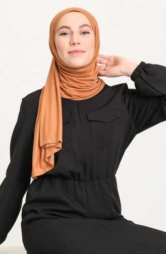 Black Hijab Dress 3012-04