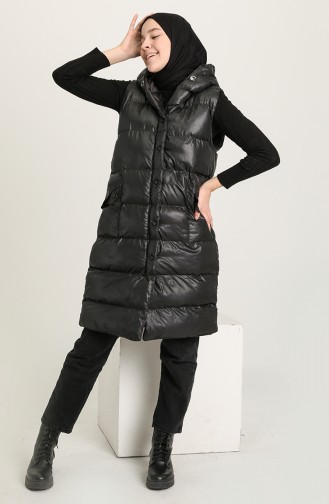 Gilet Sans Manches Noir 1616-01