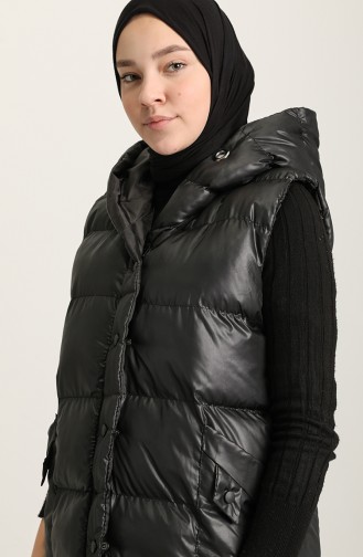 Gilet Sans Manches Noir 1616-01