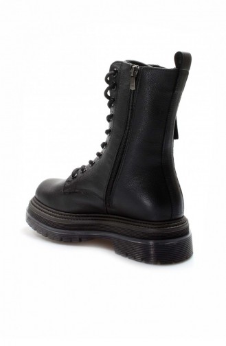 Black Boots-booties 009KZA1703-1.Siyah