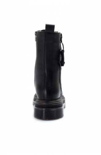 Black Boots-booties 009KZA1703-1.Siyah