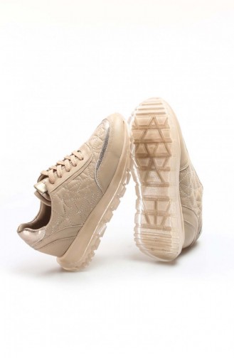 Beige Sneakers 009ZA951.Bej