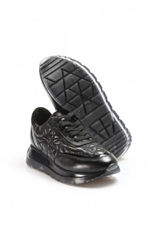 Black Sport Shoes 009ZA951.Siyah