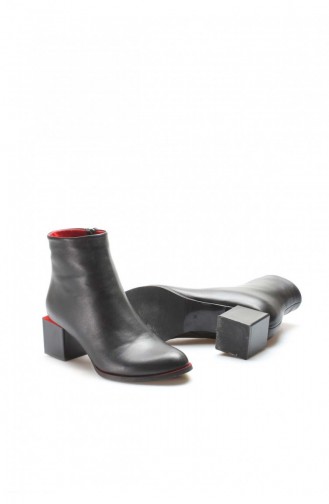 Black Boots-booties 064SZA638.Siyah