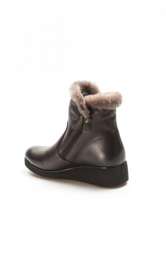 Brown Boots-booties 863KZA2053.Kahve