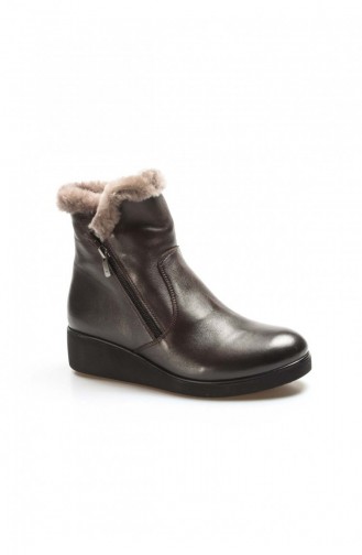 Brown Boots-booties 863KZA2053.Kahve