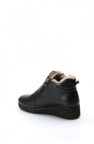Schwarz Bot-bootie 863KZA356.Siyah