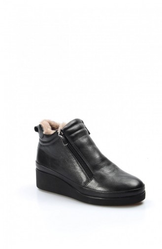 Schwarz Bot-bootie 863KZA356.Siyah